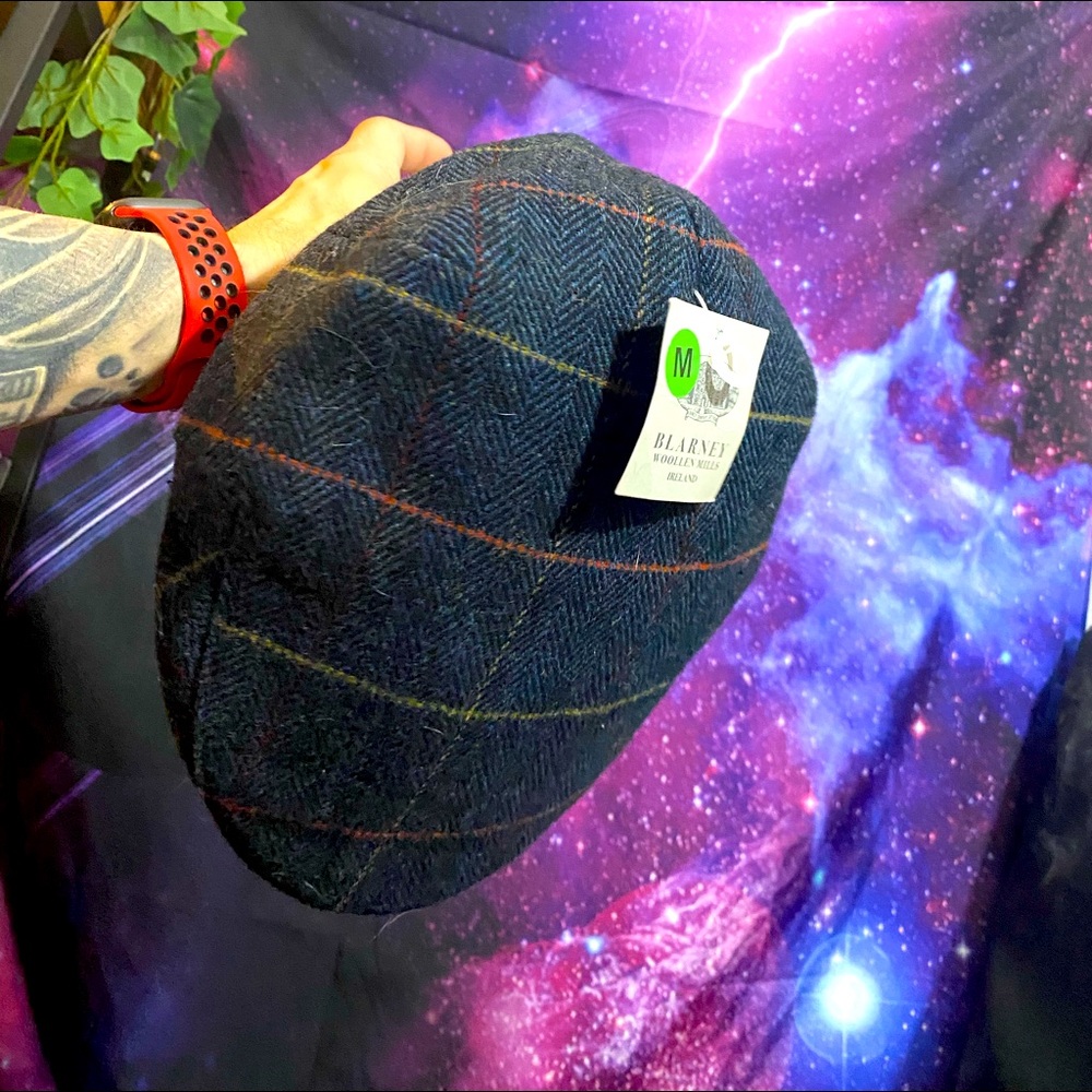 Irish tweed cap